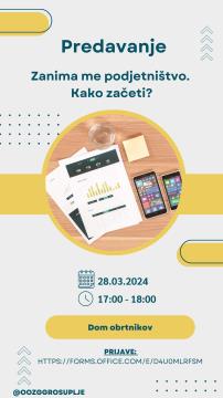 Zanima me podjetnistvo